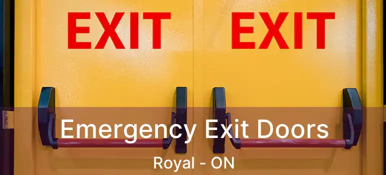  Emergency Exit Doors Royal - ON