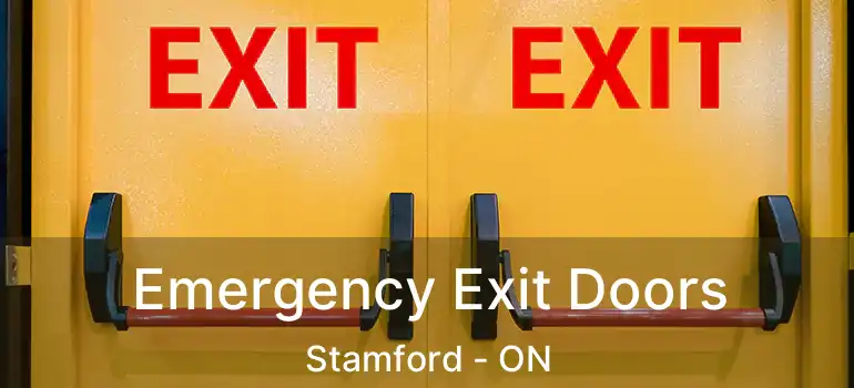  Emergency Exit Doors Stamford - ON