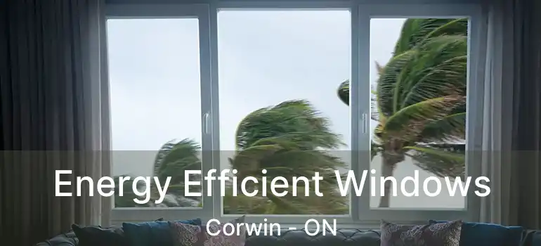  Energy Efficient Windows Corwin - ON