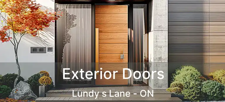  Exterior Doors Lundy s Lane - ON