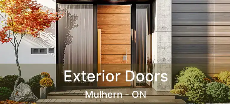  Exterior Doors Mulhern - ON