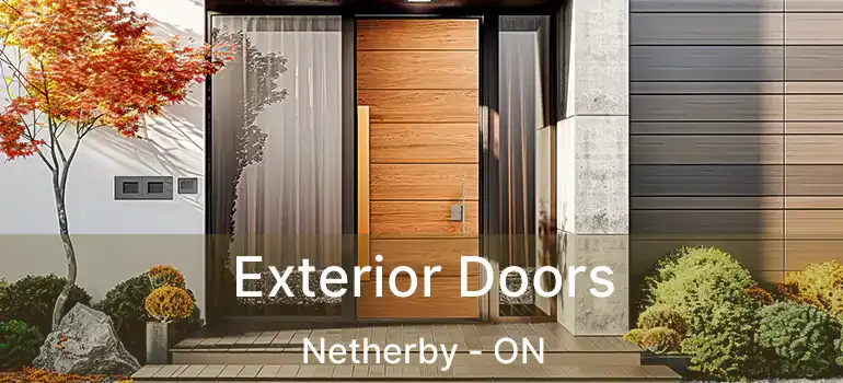  Exterior Doors Netherby - ON