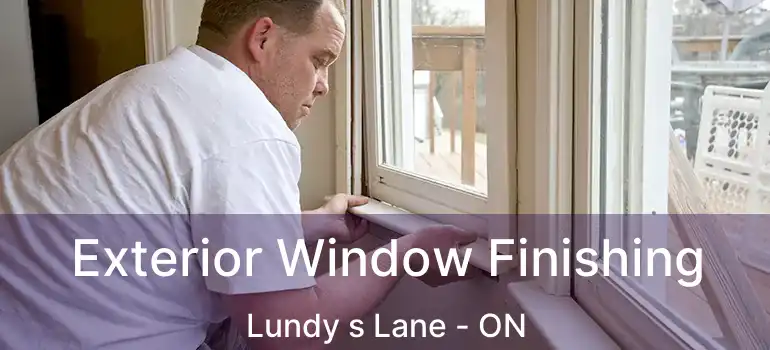  Exterior Window Finishing Lundy s Lane - ON