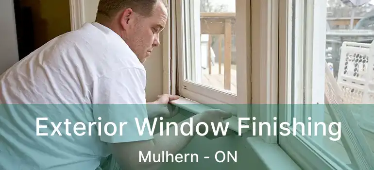  Exterior Window Finishing Mulhern - ON