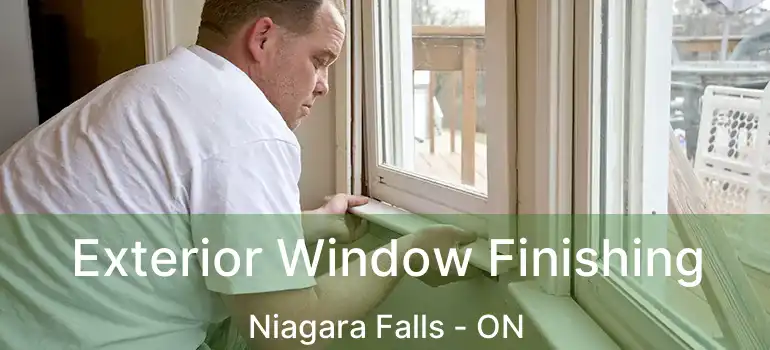  Exterior Window Finishing Niagara Falls - ON