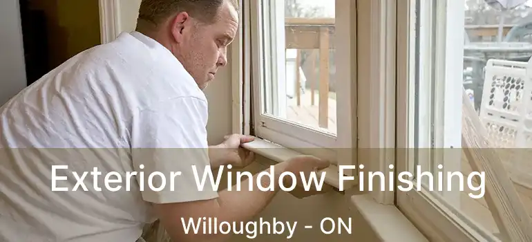  Exterior Window Finishing Willoughby - ON