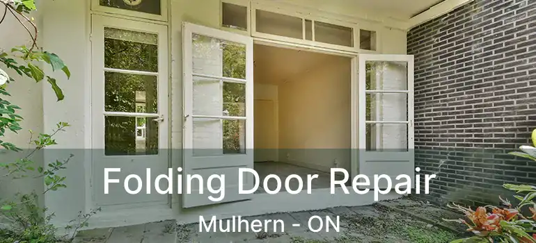  Folding Door Repair Mulhern - ON