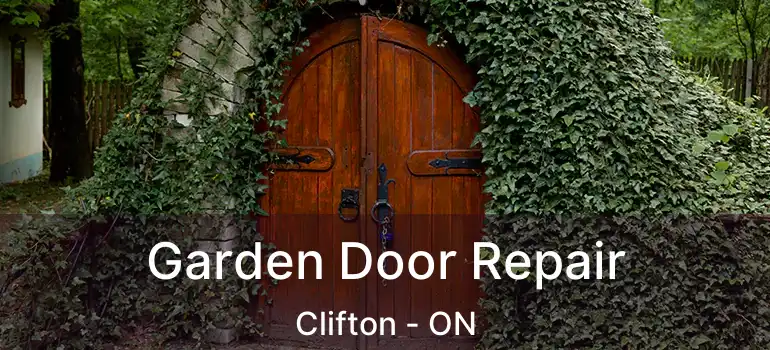 Garden Door Repair Clifton - ON