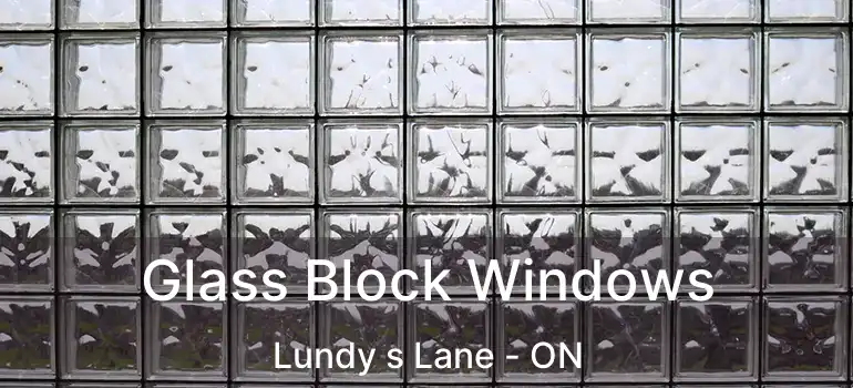  Glass Block Windows Lundy s Lane - ON