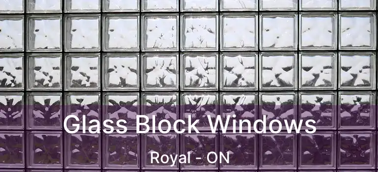  Glass Block Windows Royal - ON