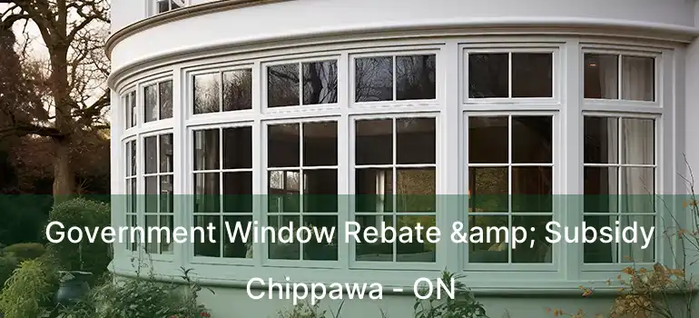  Government Window Rebate & Subsidy Chippawa - ON