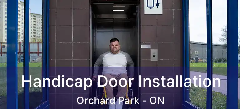  Handicap Door Installation Orchard Park - ON