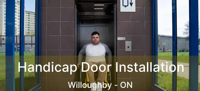  Handicap Door Installation Willoughby - ON