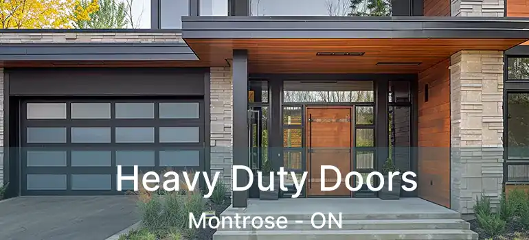  Heavy Duty Doors Montrose - ON