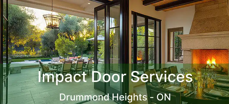  Impact Door Services Drummond Heights - ON