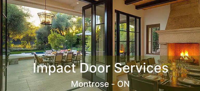  Impact Door Services Montrose - ON