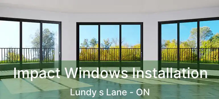  Impact Windows Installation Lundy s Lane - ON