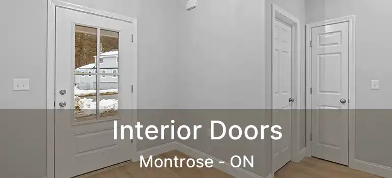  Interior Doors Montrose - ON