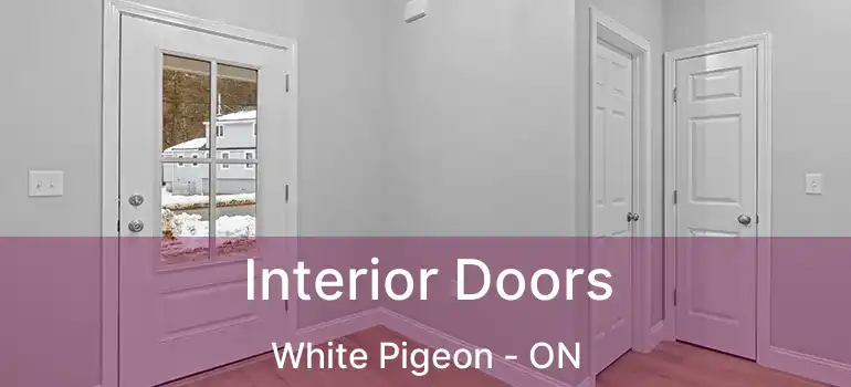  Interior Doors White Pigeon - ON