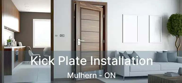  Kick Plate Installation Mulhern - ON