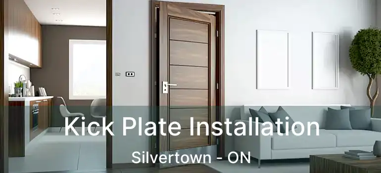  Kick Plate Installation Silvertown - ON