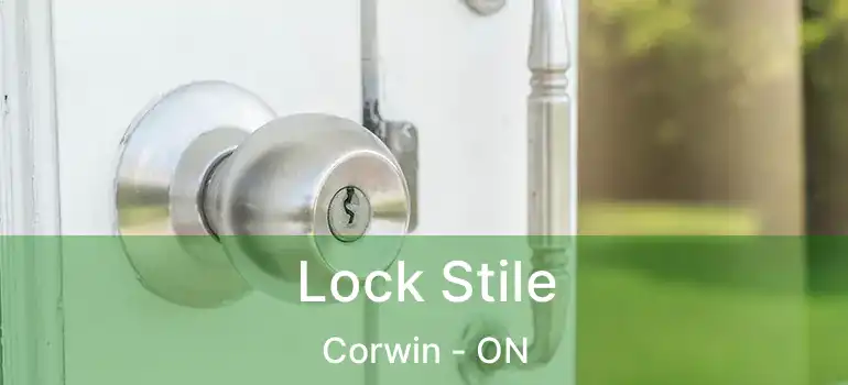  Lock Stile Corwin - ON