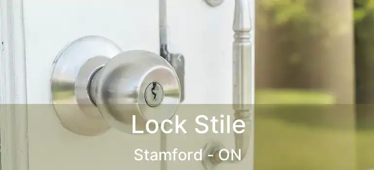  Lock Stile Stamford - ON