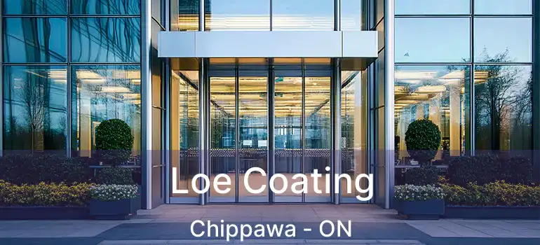  Loe Coating Chippawa - ON