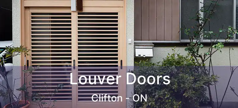  Louver Doors Clifton - ON