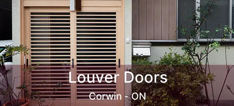  Louver Doors Corwin - ON