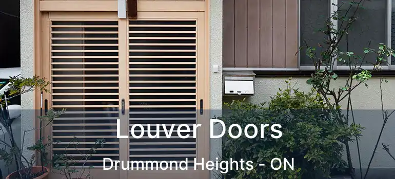  Louver Doors Drummond Heights - ON