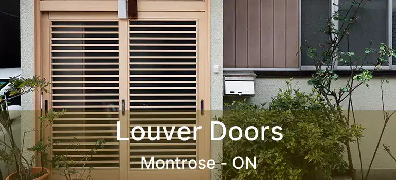  Louver Doors Montrose - ON