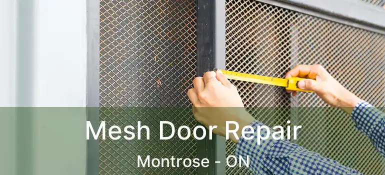  Mesh Door Repair Montrose - ON