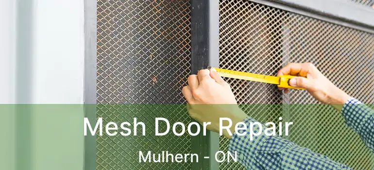  Mesh Door Repair Mulhern - ON