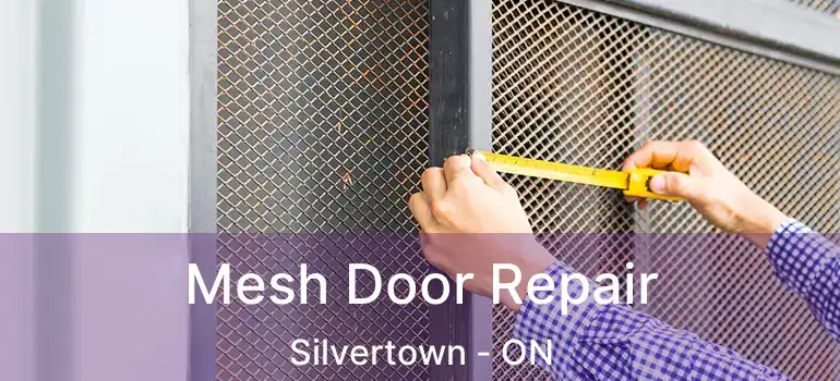  Mesh Door Repair Silvertown - ON