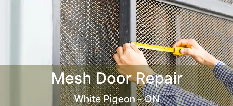  Mesh Door Repair White Pigeon - ON