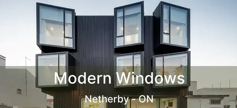  Modern Windows Netherby - ON