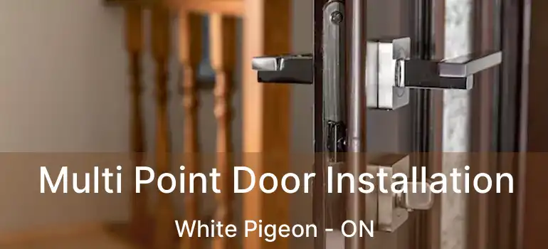  Multi Point Door Installation White Pigeon - ON