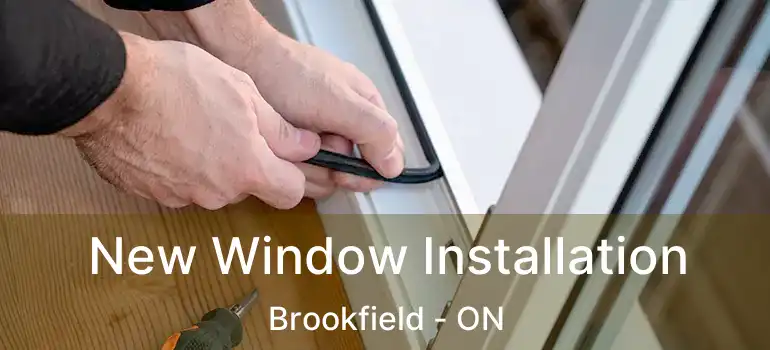  New Window Installation Brookfield - ON