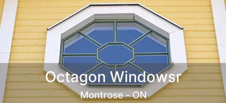  Octagon Windowsr Montrose - ON