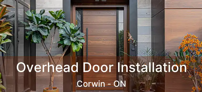  Overhead Door Installation Corwin - ON