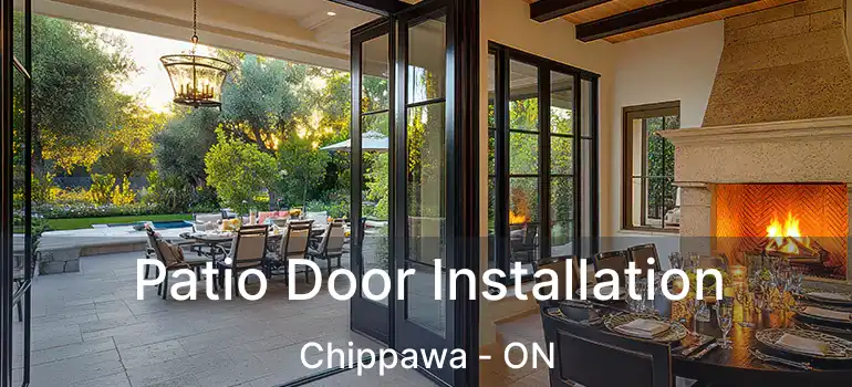  Patio Door Installation Chippawa - ON