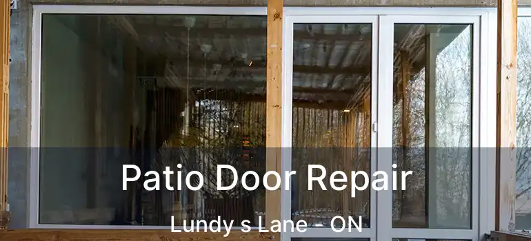  Patio Door Repair Lundy s Lane - ON