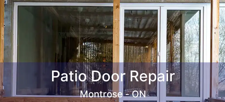  Patio Door Repair Montrose - ON