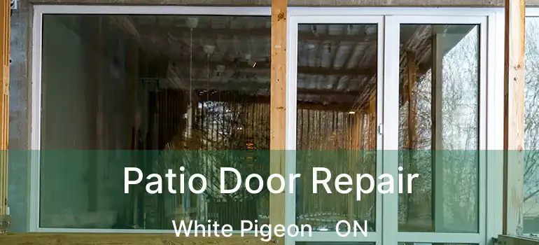  Patio Door Repair White Pigeon - ON