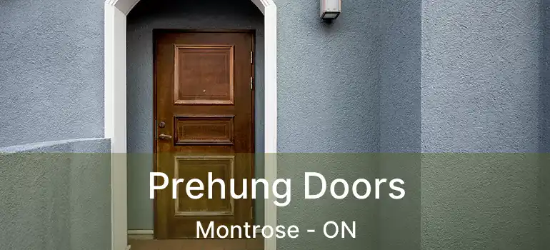  Prehung Doors Montrose - ON