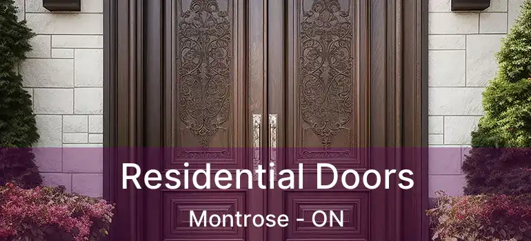  Residential Doors Montrose - ON