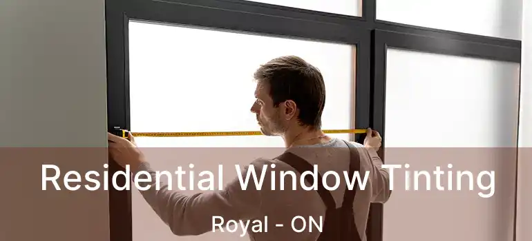  Residential Window Tinting Royal - ON