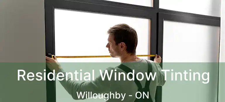  Residential Window Tinting Willoughby - ON