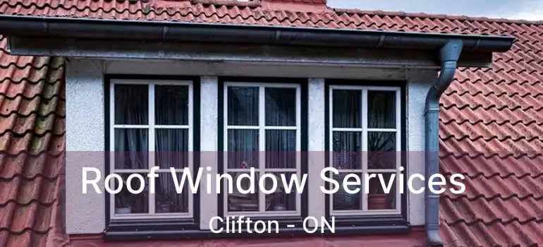  Roof Window Services Clifton - ON